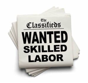 Shortage of skilled labor in construction trades